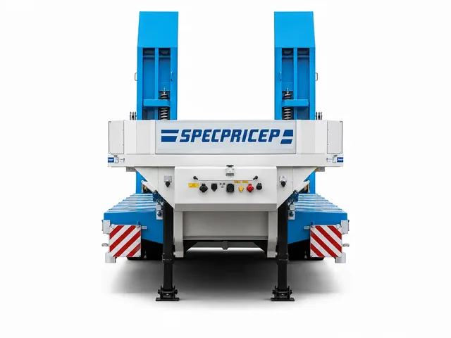 Трал SPECPRICEP 994273 в бело-голубой цветовой схеме, вид спереди, карточка техники ГК «ИТТ»